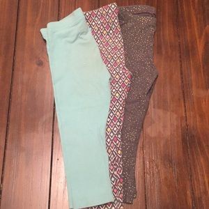✨ 2T leggings /set of 3